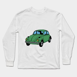 Green Car Long Sleeve T-Shirt